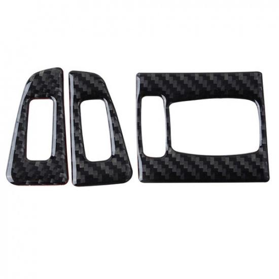For BMW 3 Series F30 2012-2018 Carbon Fiber Front AC Air Vent Cover Trim