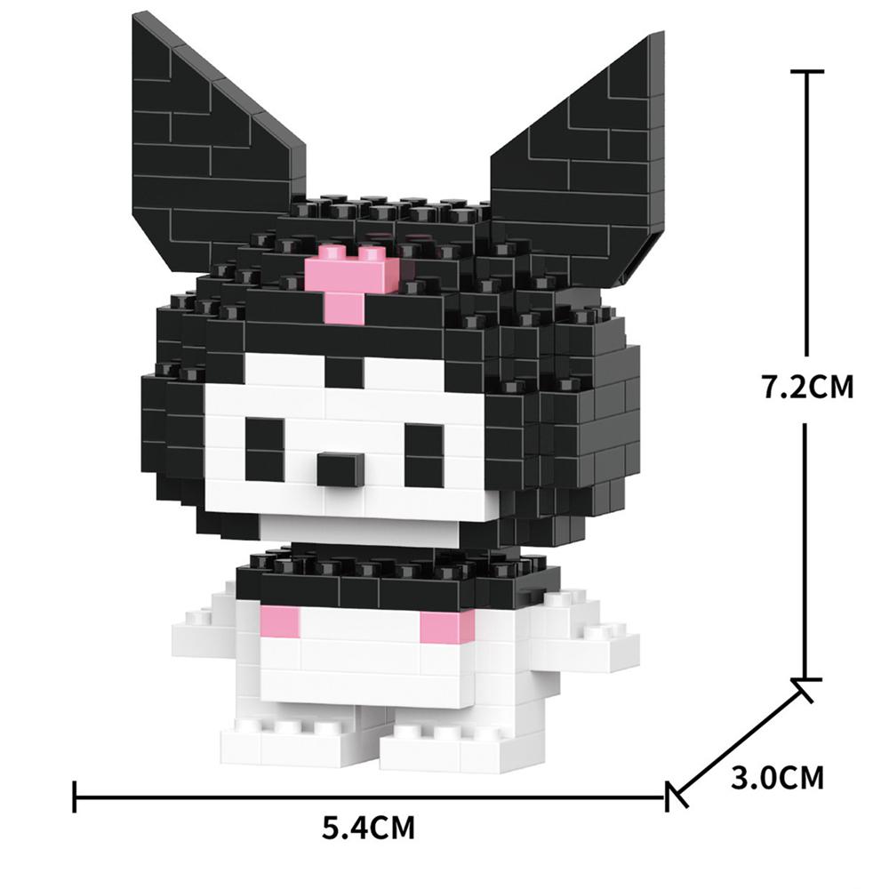Cinnamoroll Cartoon Katie Cat Block Character Assembled Model Building Block Dolls Toy Children Gift