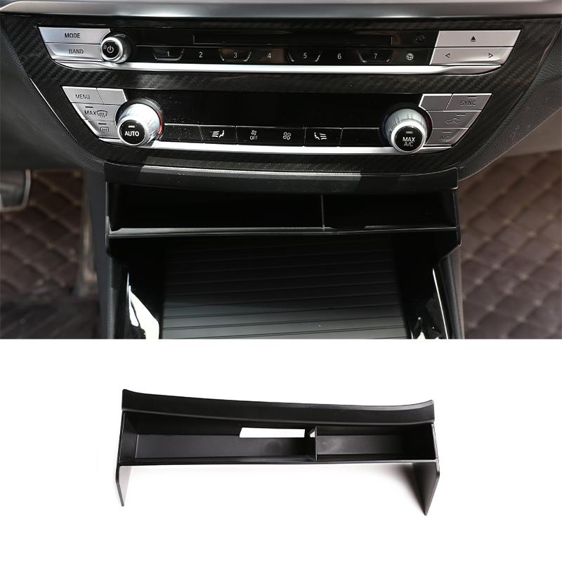 

Для BMW X3 X4 G01 G02 2018-2022 автомобильный ящик для хранения, центральный держатель лотка для укладки, внутренние молдинги, стиль Style A