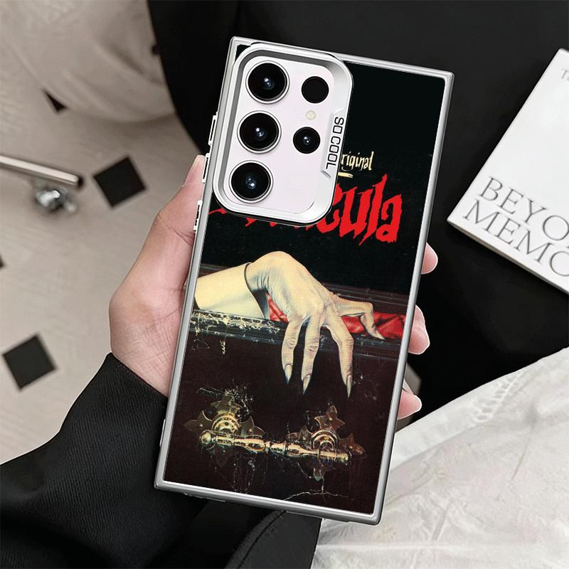 Gothic Vampire Scarlet Art Shockproof Phone Case for Samsung Galaxy S26 Edge S25 Ultra S24 FE S23 Plus S21 Cover Anti Fall Funda