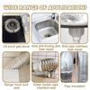Stove Heat Insulation Aluminum Foil Tape Sink Sticker Caulk Strip Bathroom Kitchen Accessories