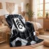 Fulham Fußball Druck Flanell Decke Weich Warm Sofa Bett Überwurf für Zuhause Büro Schlafzimmer
