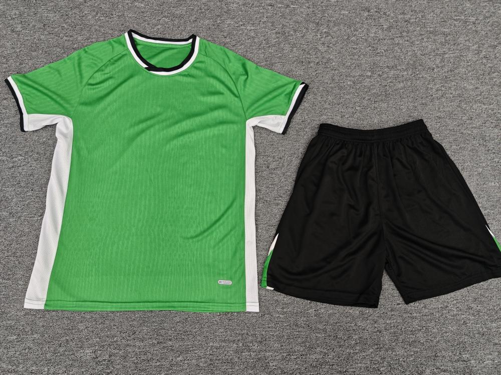 Football jersey set printing men s and women s adult football game jersey children s training jersey football jersey clothing print 3xs зелёный
