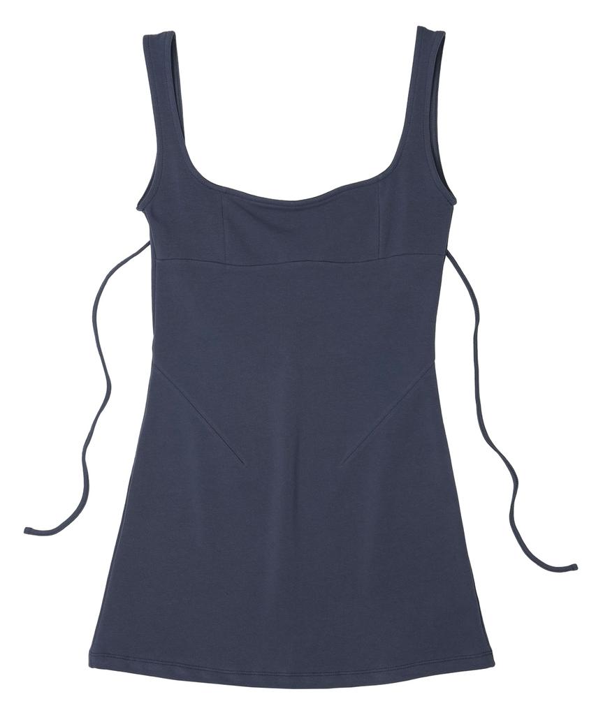Jemjempaladi Dakota Mini Dress Navy