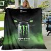 1pc Blanket - Monster Energy LOGO Print Design, Lightweight Blanket for Sofa, Bed- Soft &Warm, Gift for All Seasons