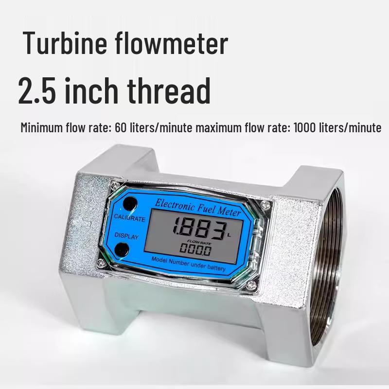 

Aokewen 2.5-inch Digital Liquid Turbine Flow Meter