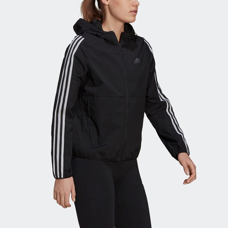adidas 3 Stripes Jacket Women's Black GQ0596