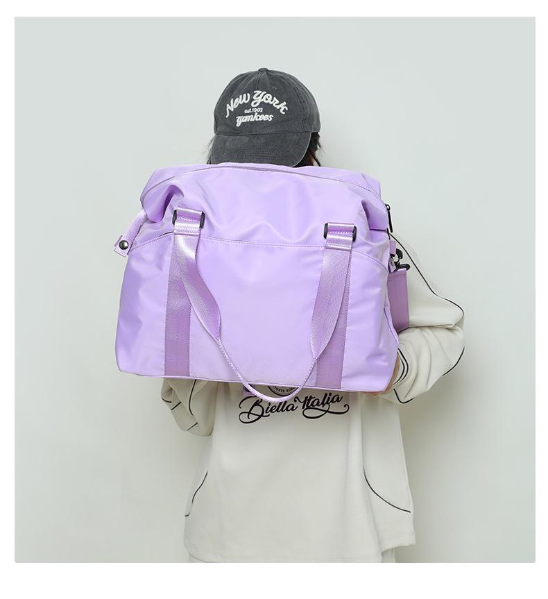 Large Capacity Nylon Travel Bag: Splash-Proof, Dry/Wet Separation, Maternity & Yoga Handbag