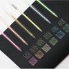 12 Pcs Large Capacity Needle and Neutral Pen 12 Colors Highlighter Pens DIY Painting,Black Card Drawing,Marking,Graffiti