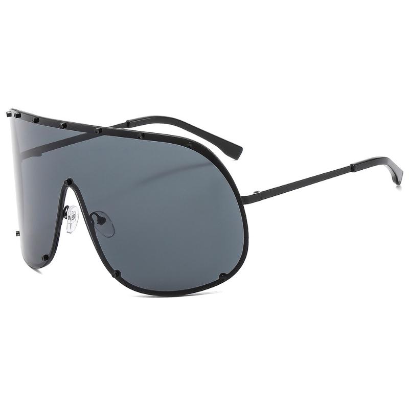 2026 Large Frame Polarized Sun Glasses Fashionable Protection Sunglasses Women's Sunglasses Outdoor Driving Windproof Sand