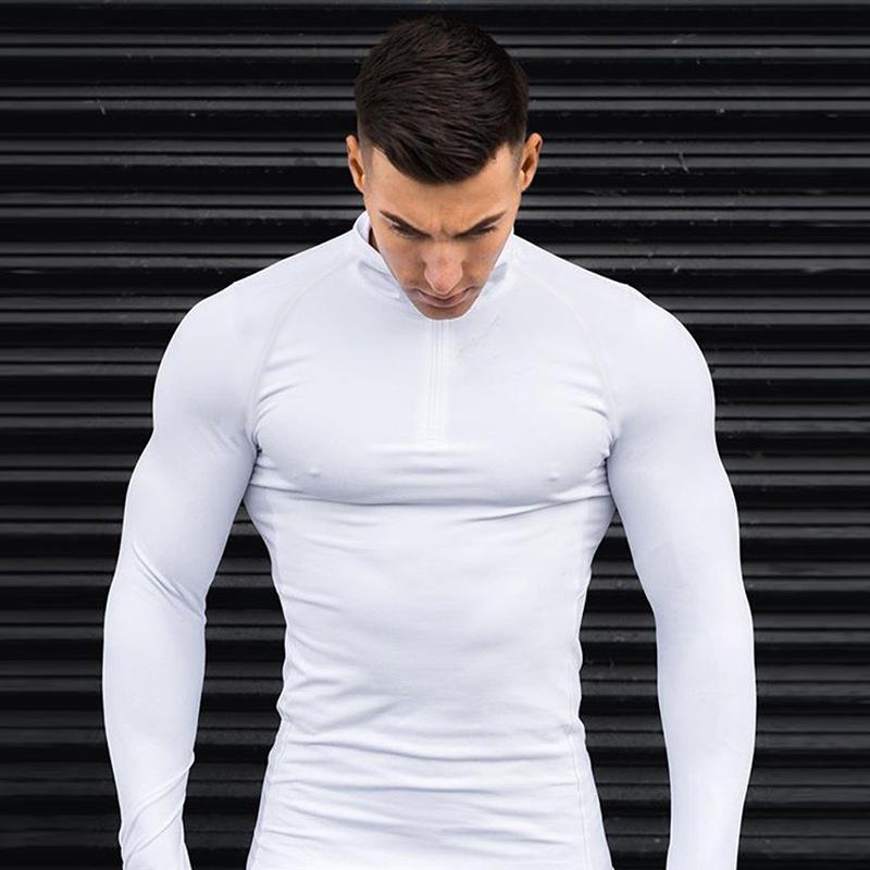New Sports Long Sleeved Yoga Quick Drying Daily Stretch Slimming And Slimming Running Training Top Warm Fitness Suit