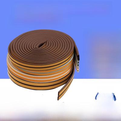 Self-Adhesive Foam Sealing Strips for Doors & Windows - D/E/I/P Type Soundproof & Anti-Collision Rubber