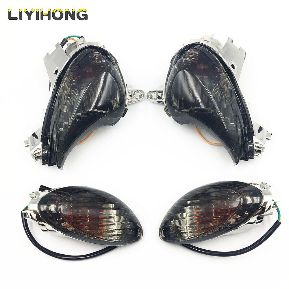 Front Rear Turn Signals Indicator Lamp lamp Motorcycle For SUZUKI Hayab GSXR1300 2008- High quality