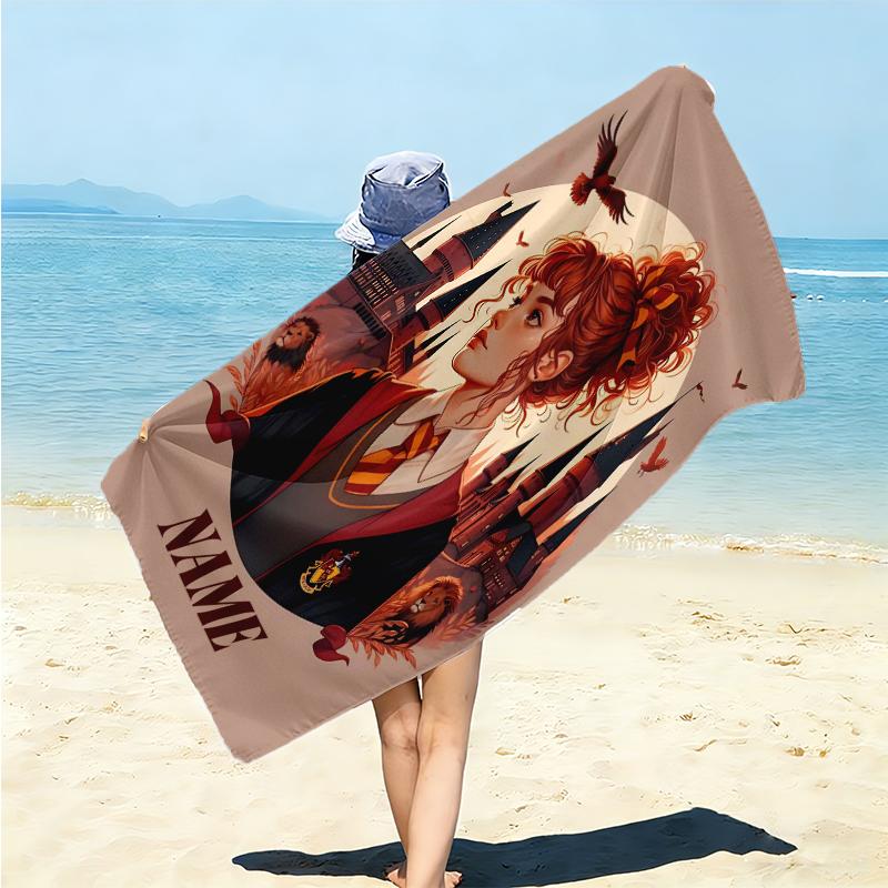 Personalized "End Saga" Beach Towel Microfiber Beach Towel Thin Absorbent for Beach Swimming Yoga Bath Sports. 0910368