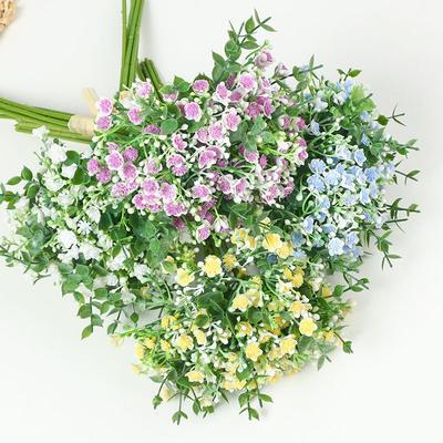 Eucalyptus Is Full Of Stars, Bouquet Home Decoration, Artificial Plastic Flowers, Plants, Wedding Bride Bouquet