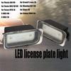 BOOMBOOST LED License Plate Light Set of 2 Jaguar XF XJ Ford Focus Fiesta Pure White 6000K