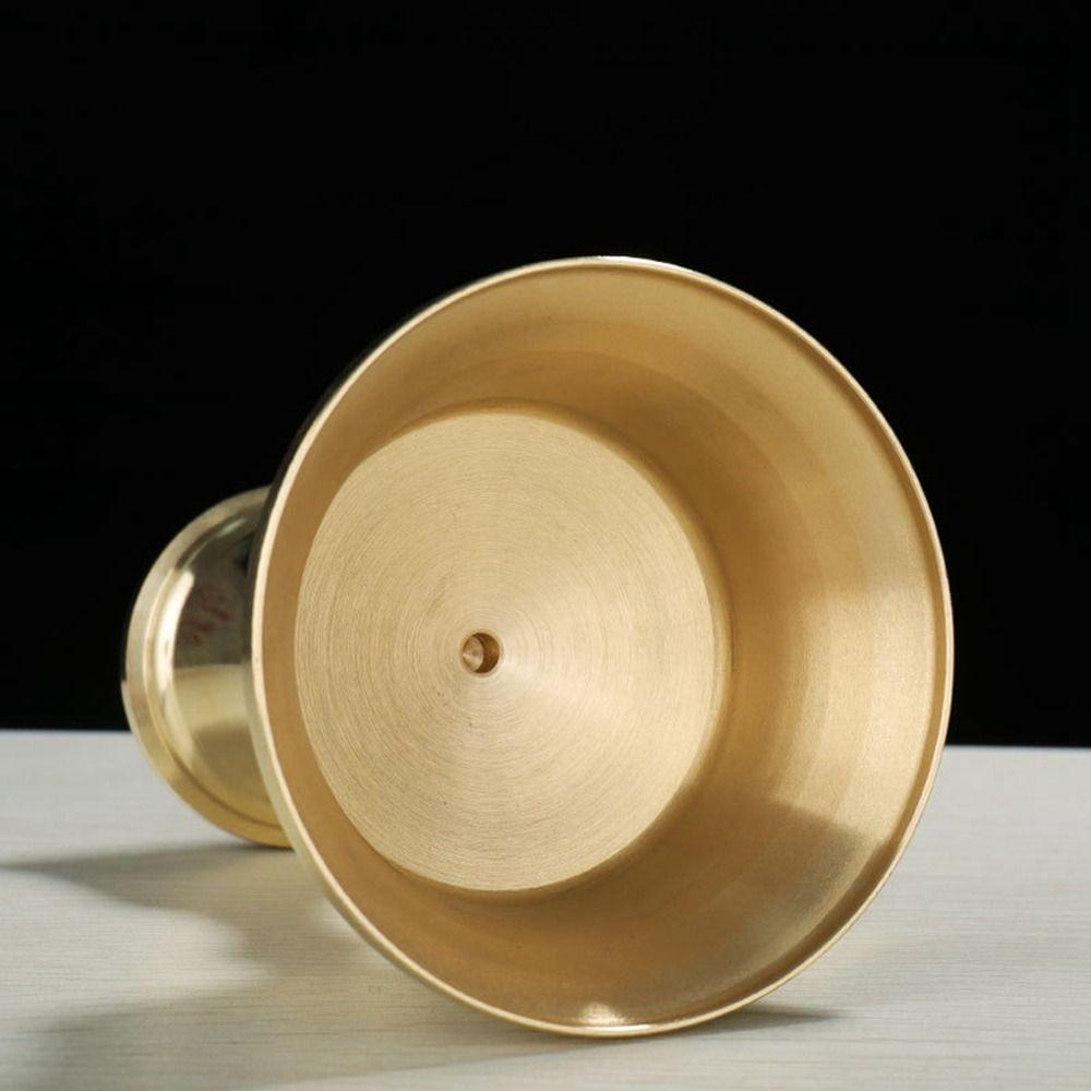 Oil Cup Buddhist Temple Ornaments Changming Lamp Candlestick Candle Tray Candle Cup Lamp Holder