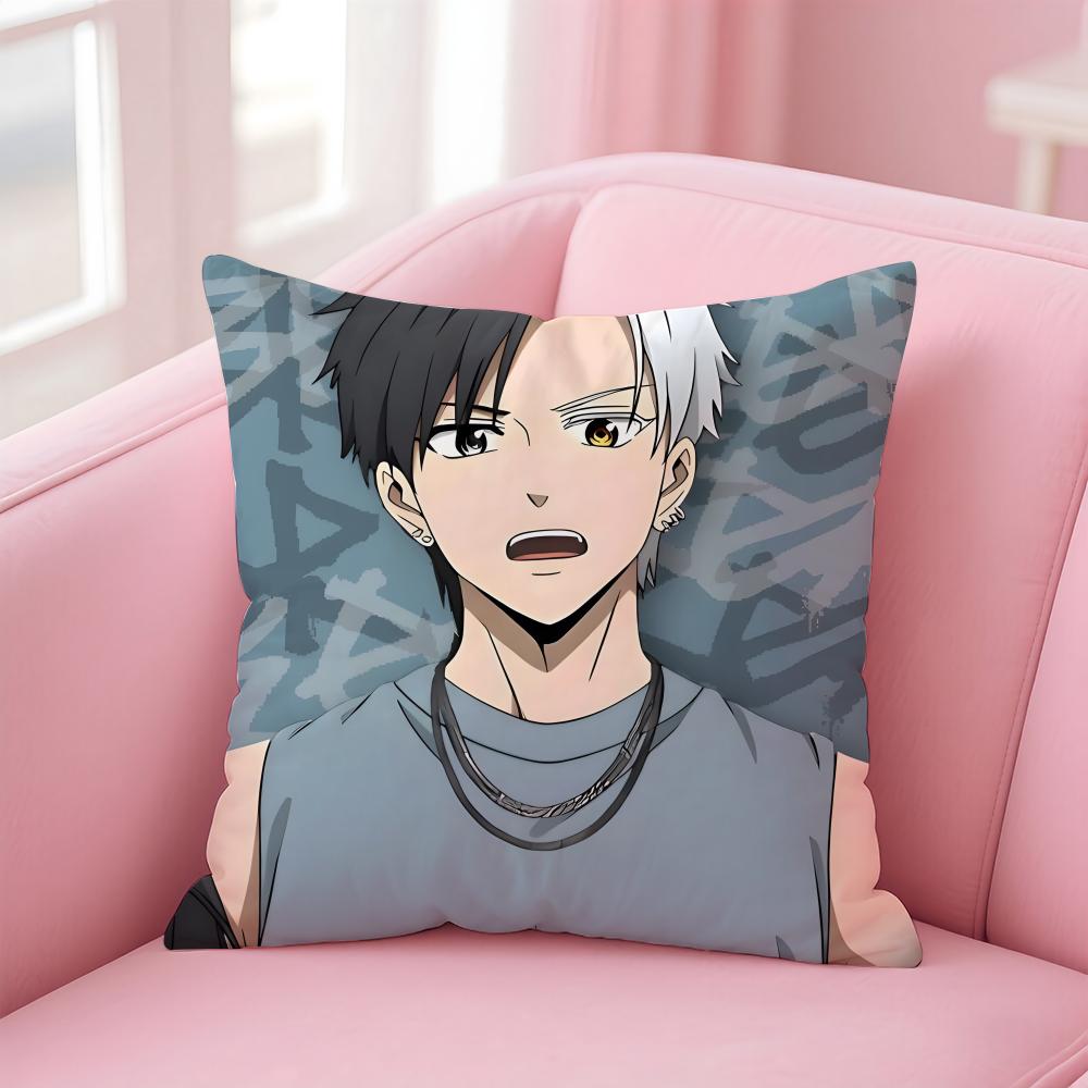 anime WIND BREAKER Cushion Cover Comfortable Reversible Pillow Cover Ideal for Car Sofa Bedroom & Beyond
