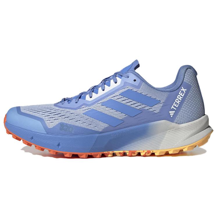 

New Adidas Terrex Agravic Flow 2 Blue Dawn Impact Orange HR1116 41