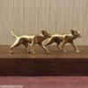 1 Stück Tier Messing Ornamente Haarloser Hund Welpe Eingang Kaffeetisch Dekoration Dekoration Haarloser Hund Tier Schreibtisch Ornamente
