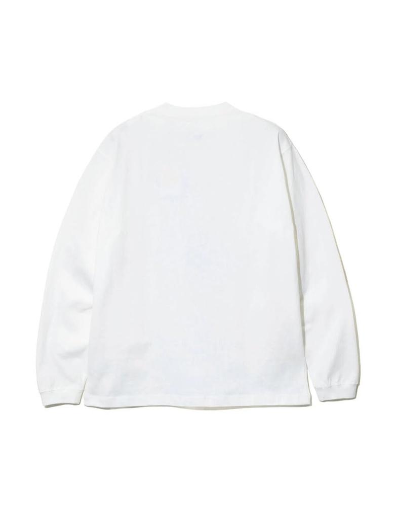 go slow caravan Takoyaki Bear T-Shirt, USA Cotton, Men's (M, White)