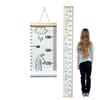 2M Height Child Growth Chart Wall Hanging Catoon Pattern Height Chart Growth Ruler Removable Height Measure Ruler