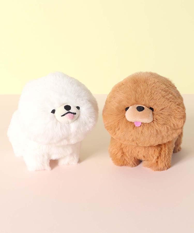 ACCENT Mofumo Friends Tenori Mascot Fluffy Plush Toy Chow Chow Samoyed (Samoyed)