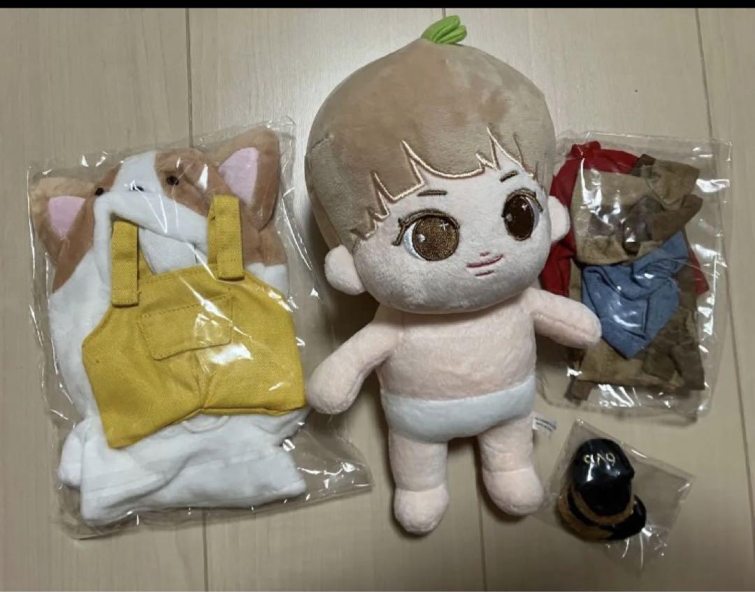 

[USED] SHINee Taemin stuffed dog Agatem fan cafe doll stuffed toy