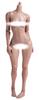 HiPlay worldbox 1/6 Scale Female Body, Super Articulated Figure Doll (Thigh Body Type, AT202 (Tan Skin)) (Tan Skin)