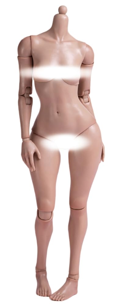 HiPlay worldbox 1/6 Scale Female Body, Super Articulated Figure Doll (Thigh Body Type, AT202 (Tan Skin)) (Tan Skin)