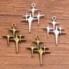 10Pcs 23* 29mm DIY Jewelry Accessories Hollow Star Pendant Pendant