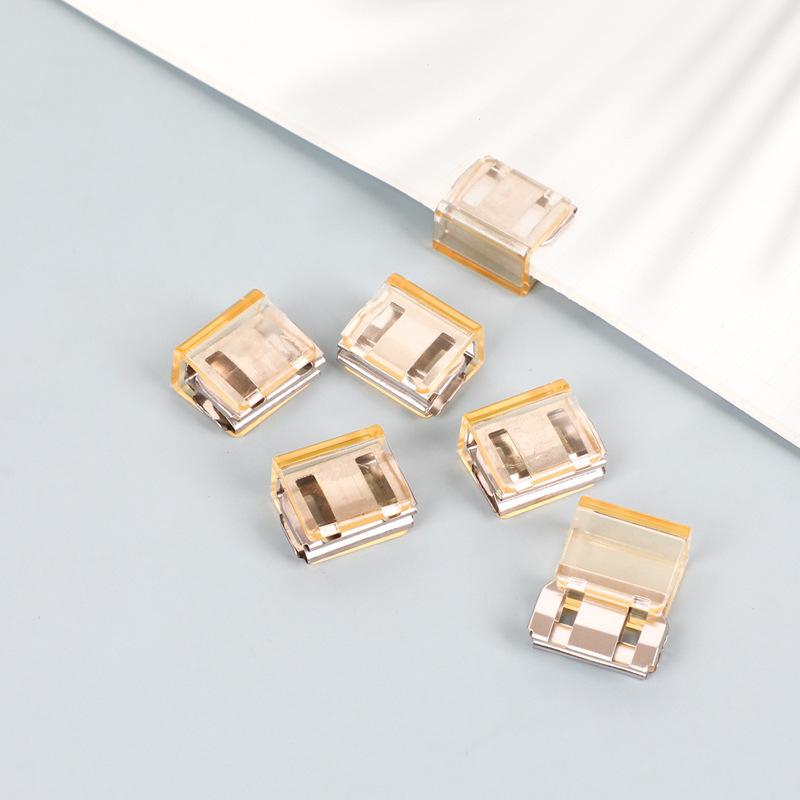 Neviditelný klip pro zkrácení nohavic, Protiskluzový klip na okraj kalhot, Používá se jako zařízení pro fixaci lemu kalhot proti vlečení, Bezešvý skrytý