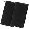 2Pcs Money Bag PU Textured Finish Heavy-Duty Zipper Cash Pouch for Checks Receipts Coins Travel Wallet Purse