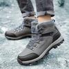 Herren Schneestiefel High Top Plus Samt Dick Warm Baumwollschuhe Größen 45 & 46