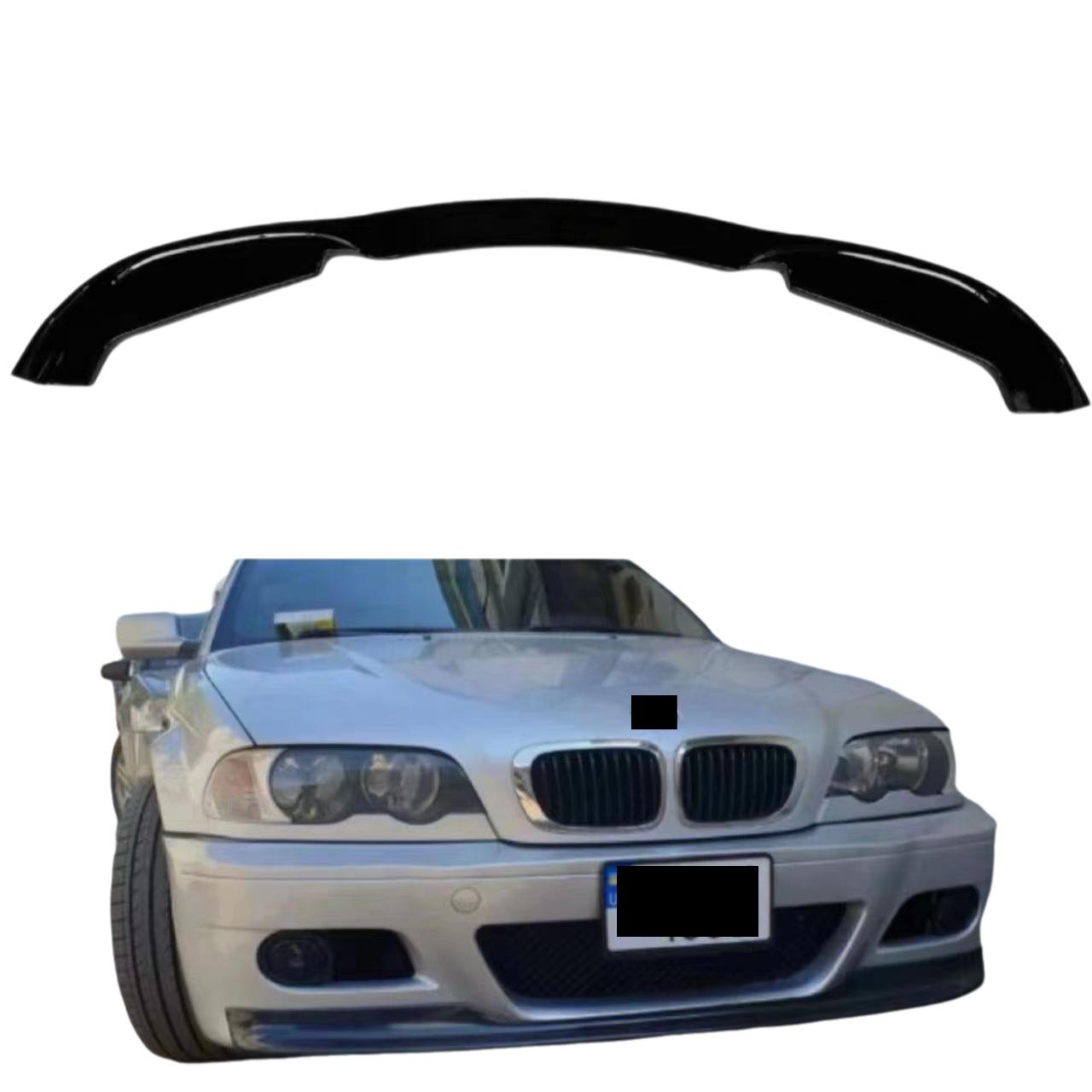 

BMW 3 Series E46 High Gloss Black M3 Style Front Lip Kit E46 M3 Integrated Front Lip (High Gloss Black)