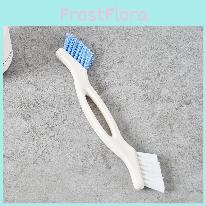 Dual Head Plastic Grout Brush For Efficient Tile And Floor Cleaning In Home Spaces