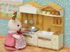 Sylvanian Families Furniture ST Mark Certified Toy Dollhouse for Ages 3 and Sylvanian Families by Epoch [Stove & Sink] Ka-420 Up,