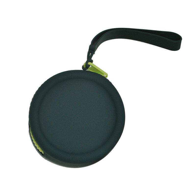 Neue runde Silikon-Münzbörse Tragbare Datenkabel-Silikon-Aufbewahrungstasche Ohrhörer-Aufbewahrungsbox Digitale Speicher- und Organisationsbeutel