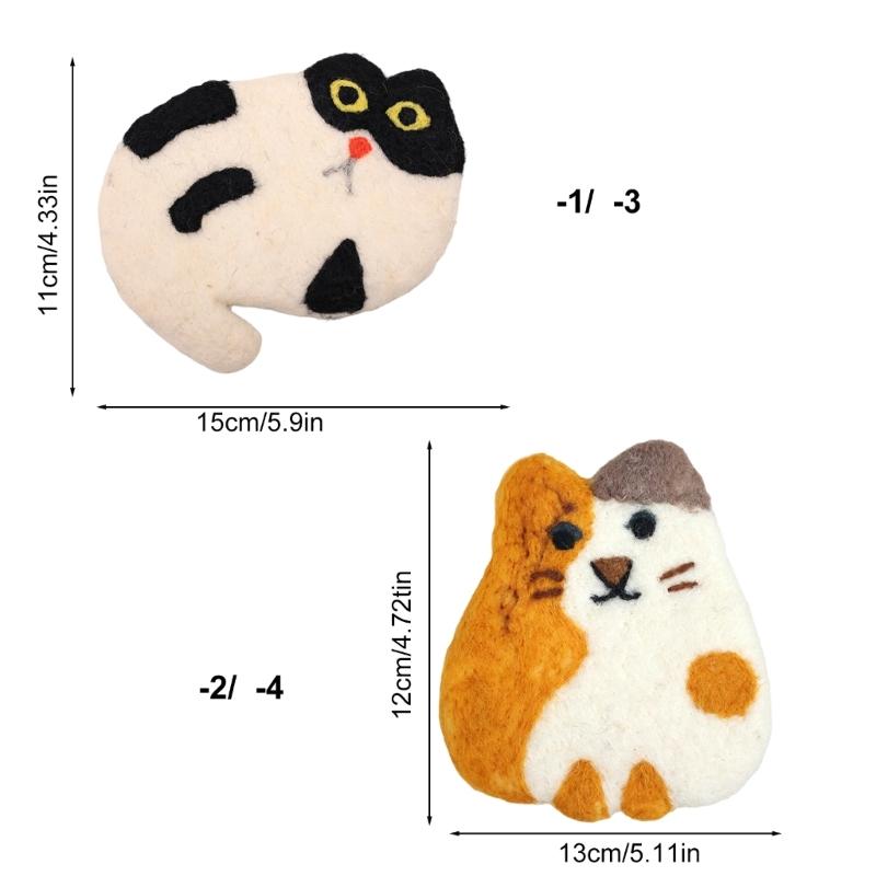 Natural Fiber Drink Mats Cartoon Animal Shape Coaster Heat Resistant Table Protector For Modern Homes Office Use