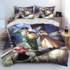 Anime SPY×FAMILY Anya Duvet Cover Set Soft All Season Bedding Comforter with Pillowcases Single Double Queen King Size