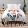 Colorful Dreamcatcher Bohemian Super Soft Fleece Throw Blanket Lightweight All Season Warm King Queen Size Blanket Lightweight