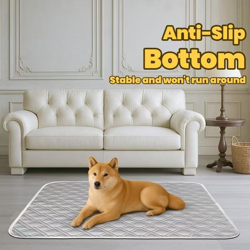 1Pcs Large Dog Cooling Bed And Cat Ice Pad Cooling Pad For Pets Pet Cooling Pad Ceiling Washable And Anti Slip Bottom