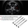 for Valve stem Extensions 4 Pack Tyre Valve Extender, 100mm Car Truck Wheel Valve Extension Extender Stem Wheel Valve Stem Extension Adapter