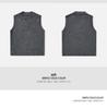 Men's Wool Blend Sleeveless V-Neck Knit Vest - Loose, Warm Base Layer for Autumn/Winter