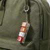 Mini Size Animals Printed Keycap Keychain Detachable Stress Relief Bag Pendant  Friends Gift