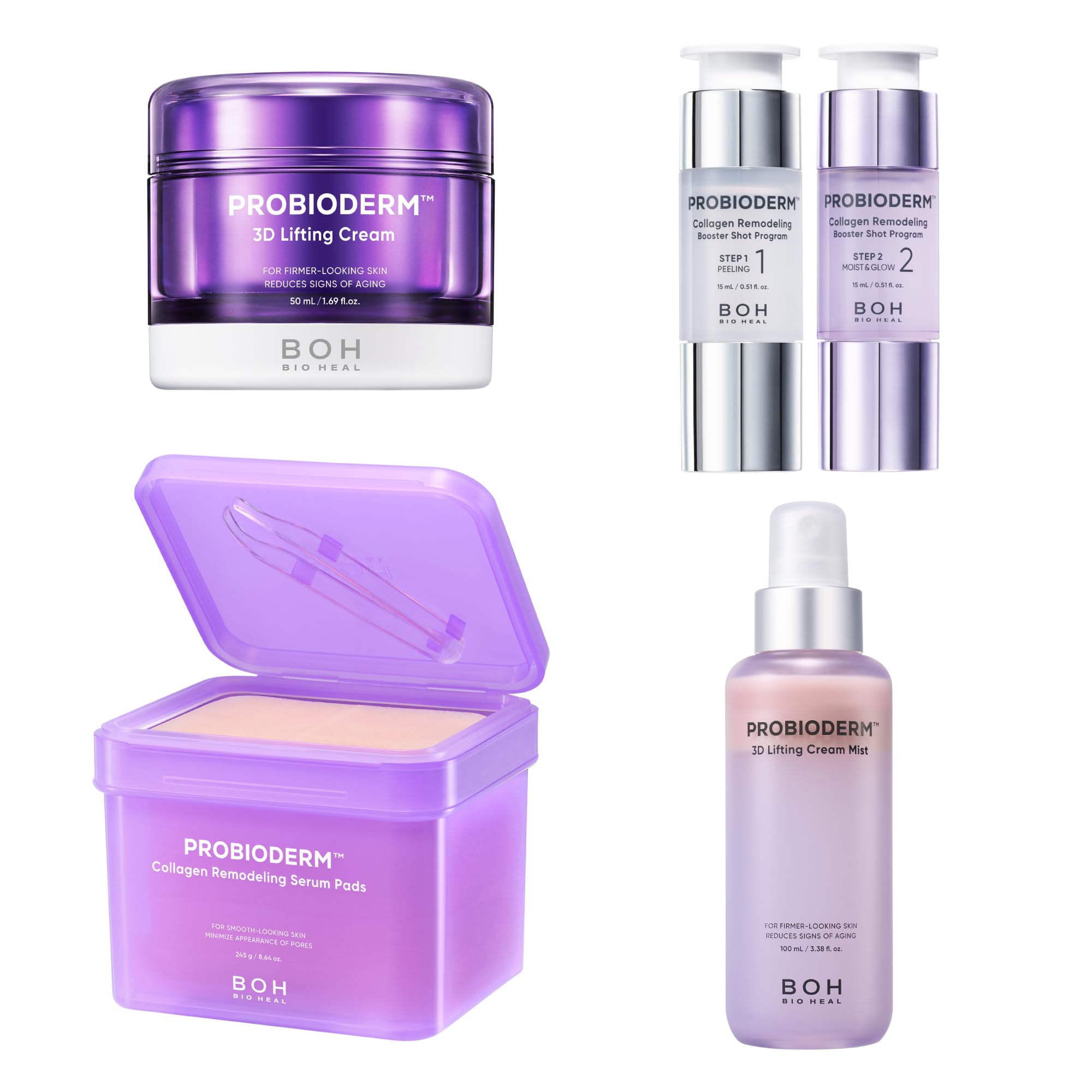 

BOH Комплект Total Care основной 100 мл 70 сыворотка 30 мл Подарочный набор Lucky Bag Высокое увлажнение Сухая кожа Упругость Эластичность Тантан Корейская косметика Ночной крем