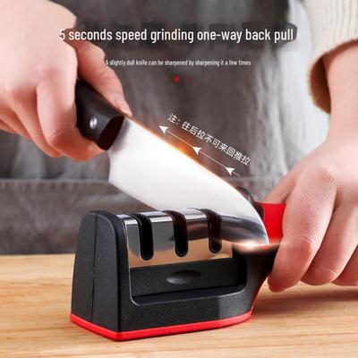 Four-Stage Multifunctional Kitchen Knife Sharpener