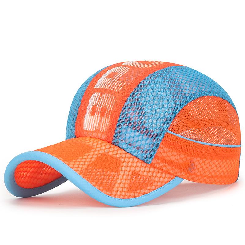 Outdoor Sunshade Sports Mesh Children Baseball Cap For Student New Summer Sunhat Boy Girl Snapback Caps Kid Hip Hop Fishing Hat