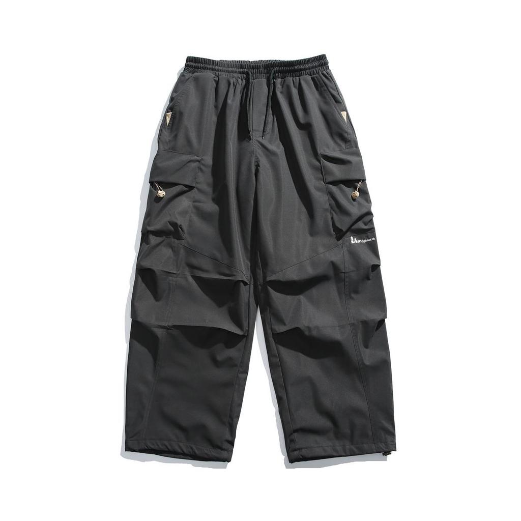 North Boundary Men's 2024 Winter Fleece-Lined Cargo Pants - Straight-Leg, Casual Style