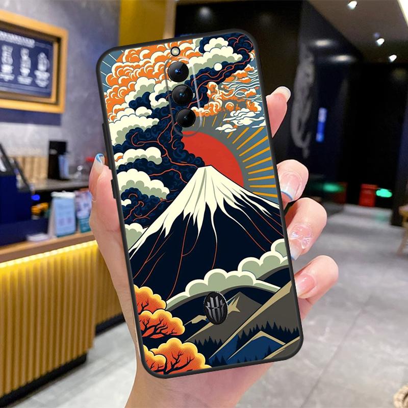 Japan Scenery Case For Nubia Red Magic 10 Pro Plus 6 7 Pro 6S 7S 5G 6R RedMagic 9S 8S 8 9 Pro Plus Cover